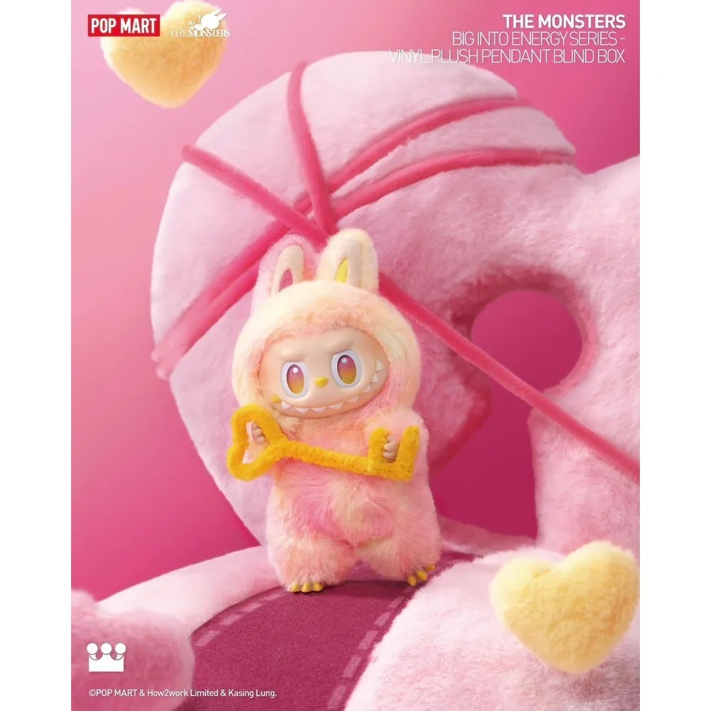 <官方正版>POPMART 泡泡瑪特 Labubu 3.0 前方高能 搪膠毛絨 系列盲盒-細節圖6