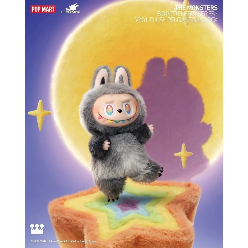 <官方正版>POPMART 泡泡瑪特 Labubu 3.0 前方高能 搪膠毛絨 系列盲盒-細節圖7