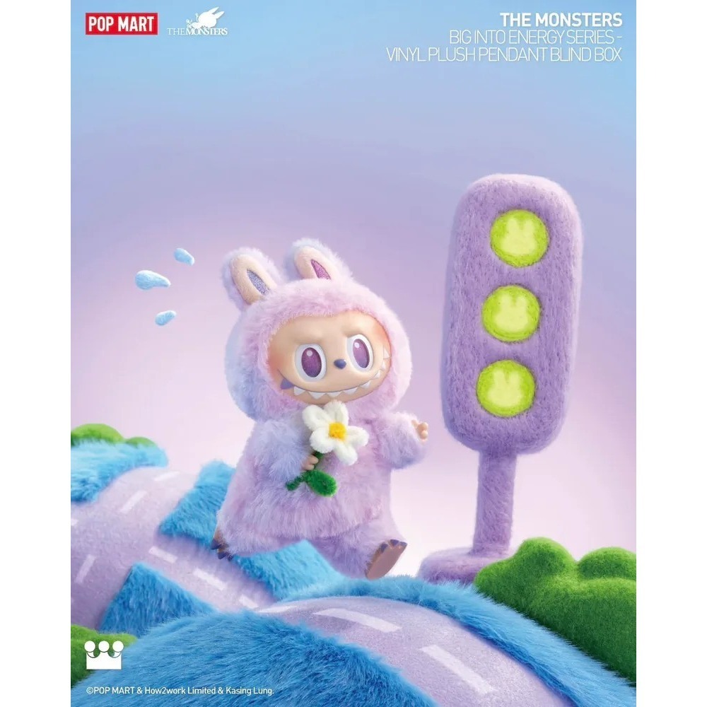 <官方正版>POPMART 泡泡瑪特 Labubu 3.0 前方高能 搪膠毛絨 系列盲盒-細節圖8