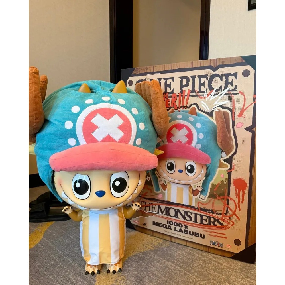 <官方正版>POPMART 泡泡瑪特 MEGA LABUBU 托尼托尼·喬巴 400%-細節圖6