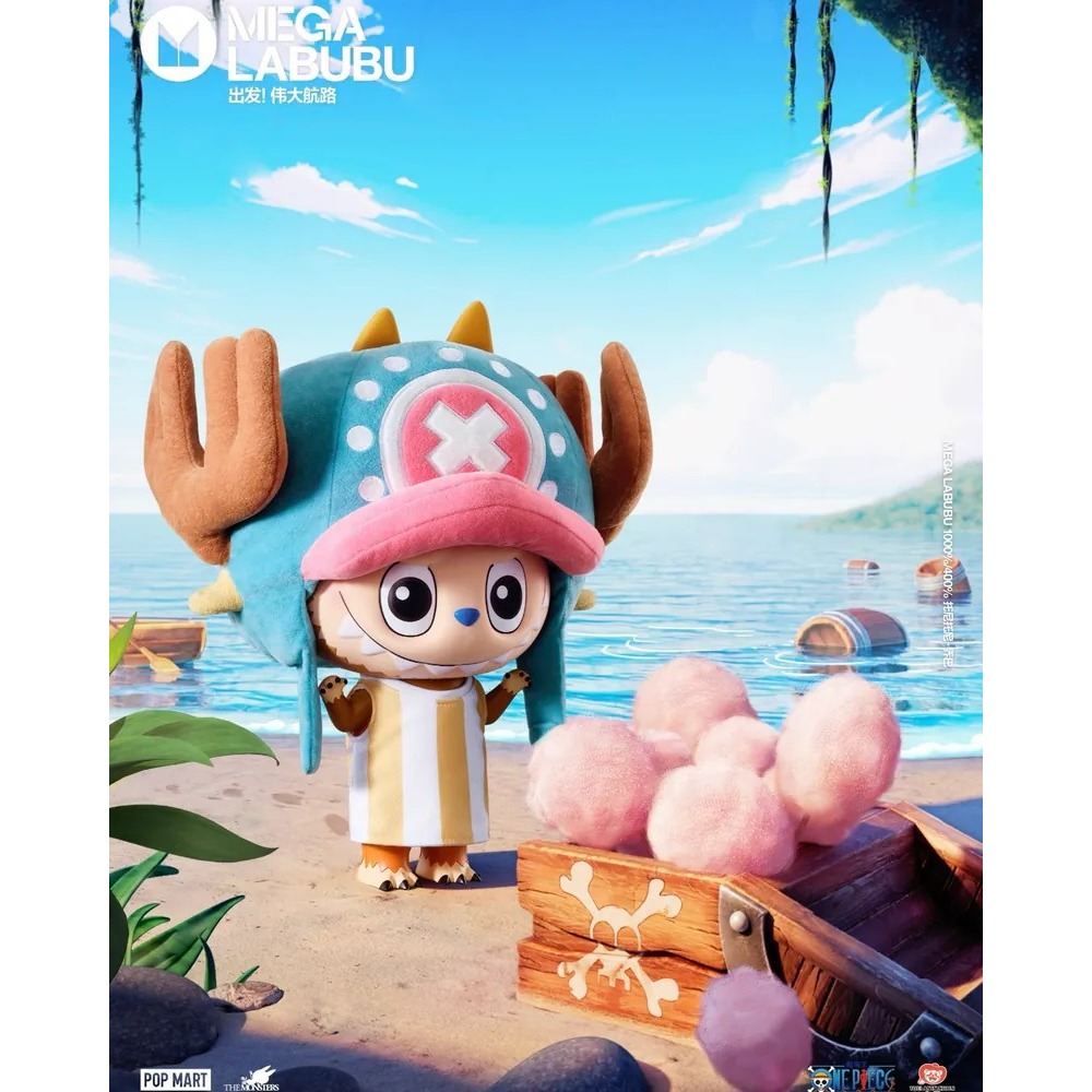 <官方正版>POPMART 泡泡瑪特 MEGA LABUBU 托尼托尼·喬巴 400%-細節圖7