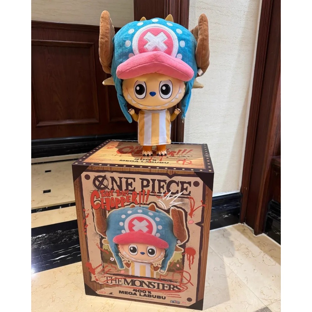 <官方正版>POPMART 泡泡瑪特 MEGA LABUBU 托尼托尼·喬巴 400%-細節圖8