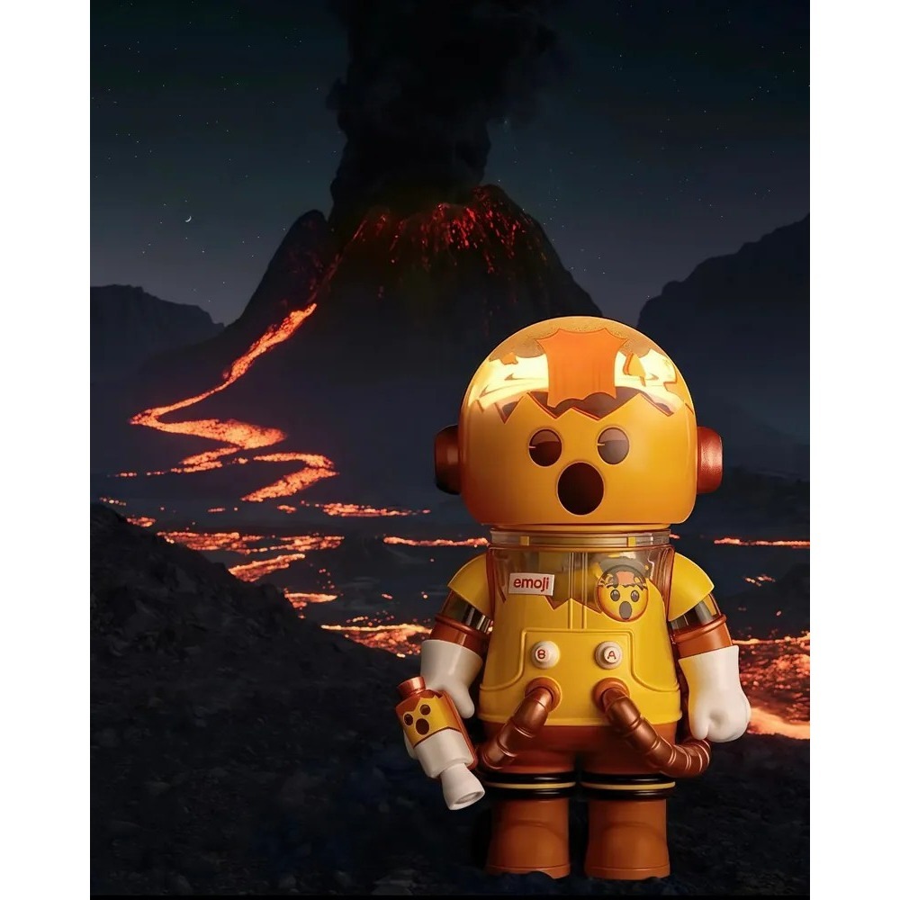 <官方正版授權>POPMART MEGA SPACE MOLLY × emoji™ 100% 聯名系列 泡泡瑪特-細節圖5