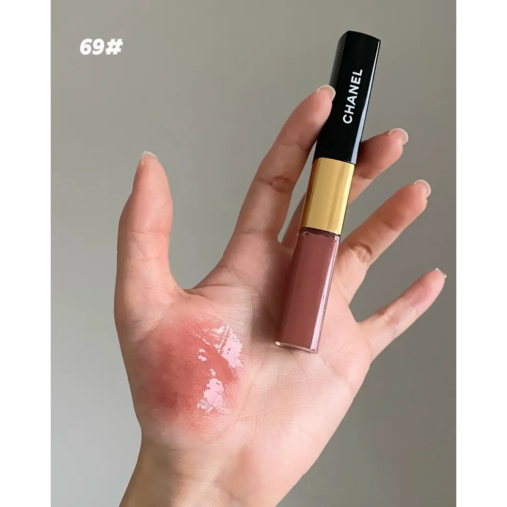 國外限定 CHANEL 香奈兒 雙頭唇釉 超炫耀持色唇萃 #69-細節圖3