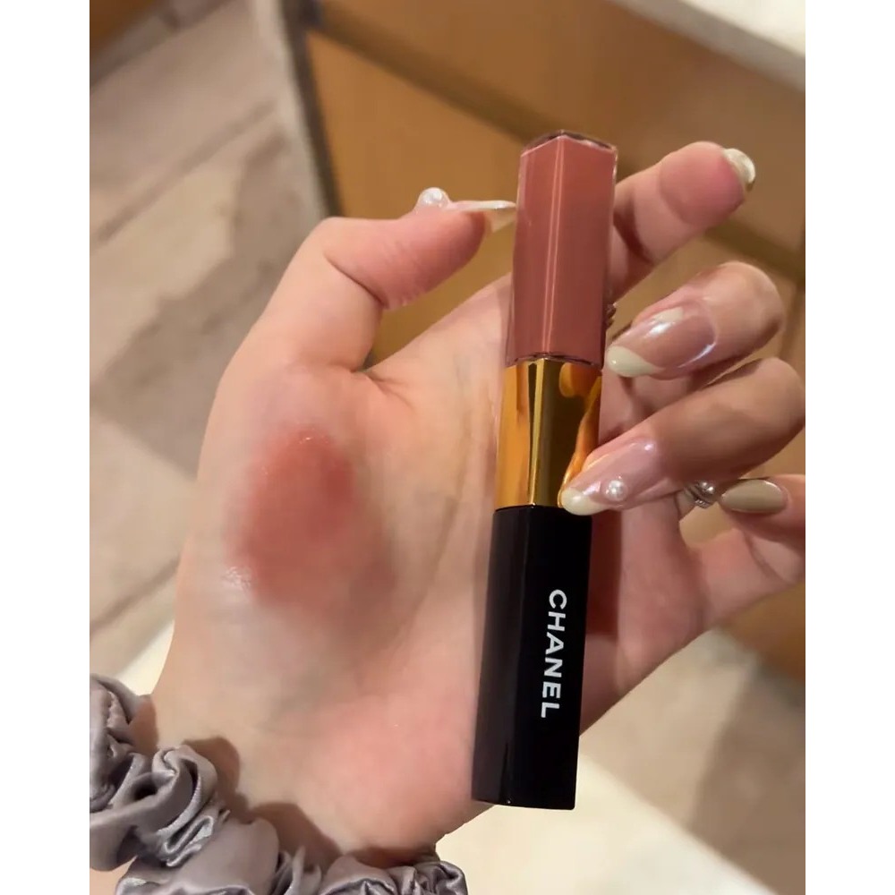 國外限定 CHANEL 香奈兒 雙頭唇釉 超炫耀持色唇萃 #69-細節圖7