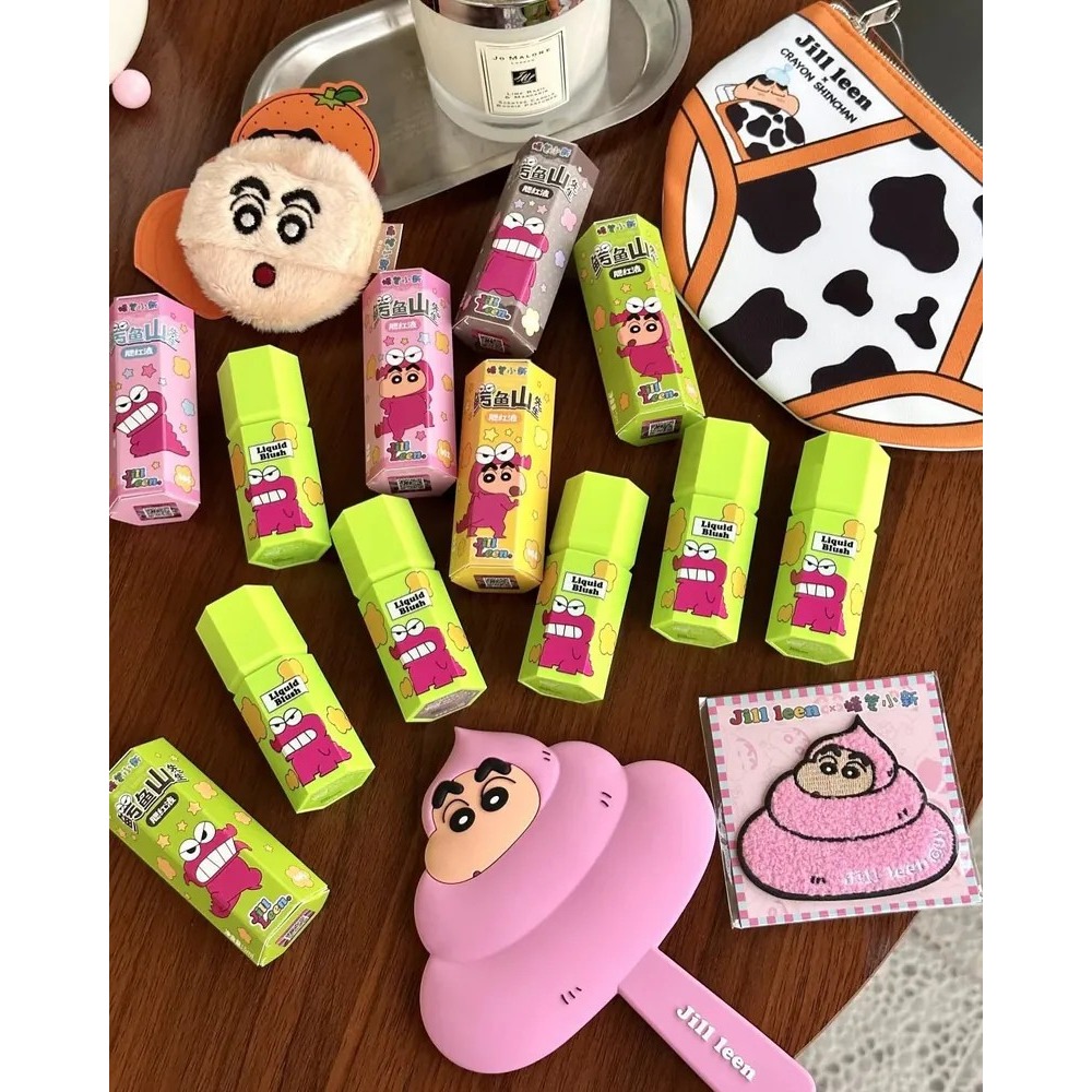 JILL LEEN蠟筆小新聯名款 腮紅液 膨脹 收縮 氛圍-細節圖4