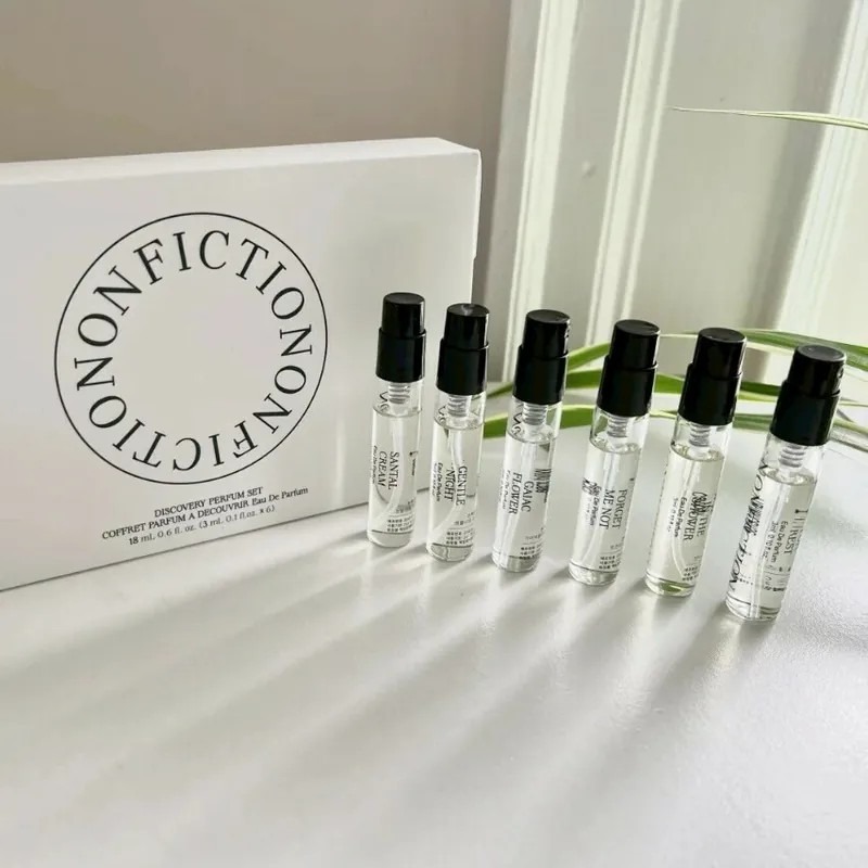 NONFICTION 香水體驗組 3ml*6支裝 小香 試香 禮盒 組合-細節圖7