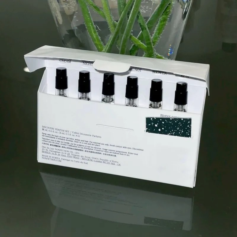 NONFICTION 香水體驗組 3ml*6支裝 小香 試香 禮盒 組合-細節圖8