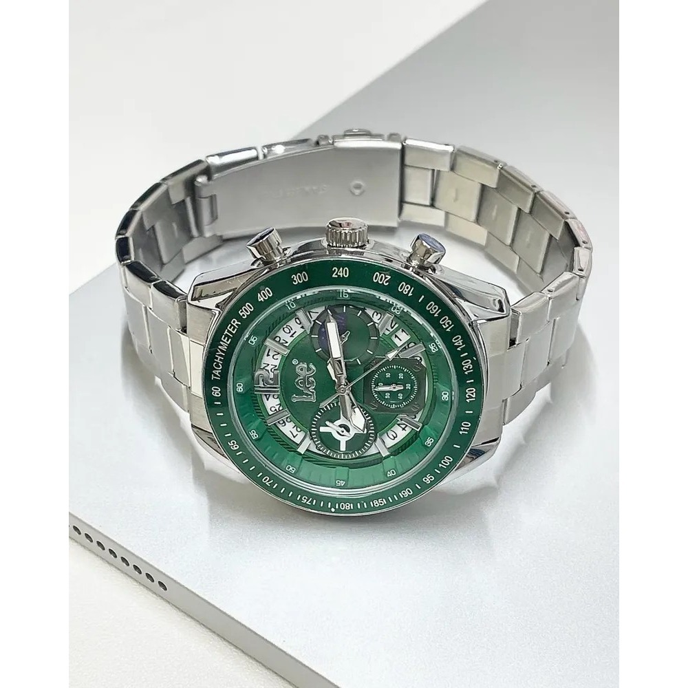 <正版授權><限量代購>Lee 石英機芯手錶 三眼腕錶 鏤空 防水 鋼錶帶 共三色-細節圖9