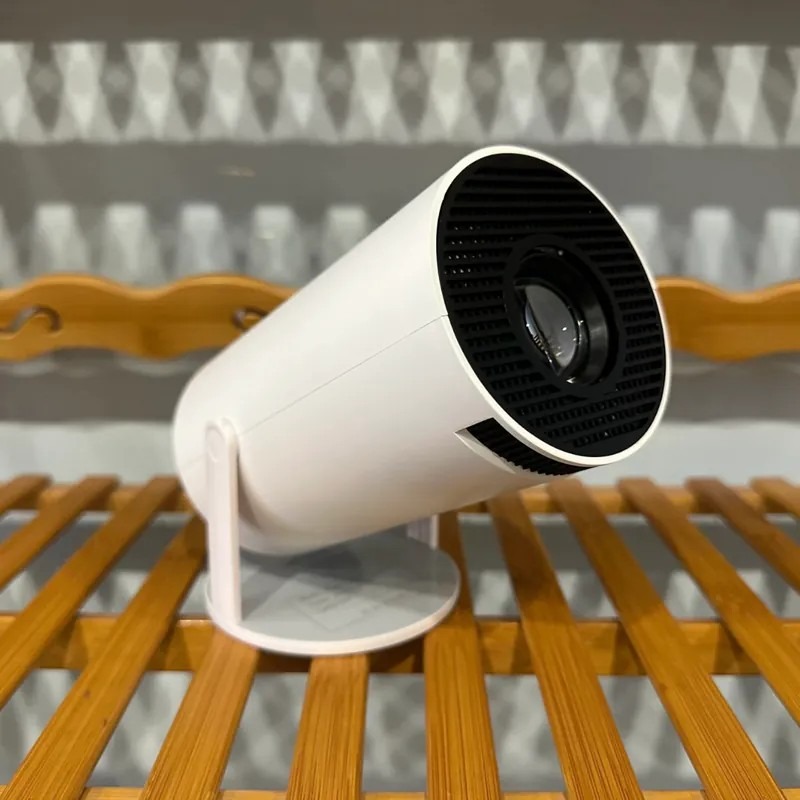 <快速出貨>多媒體智能投影機 白色 戶外用品 露營 投影儀 便攜-細節圖5