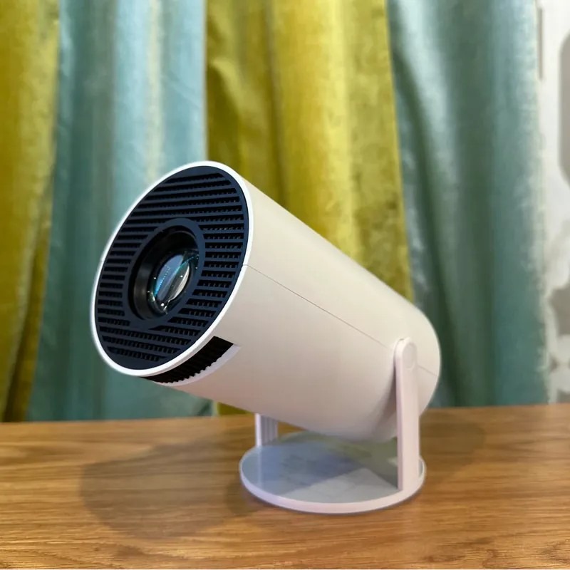 <快速出貨>多媒體智能投影機 白色 戶外用品 露營 投影儀 便攜-細節圖7