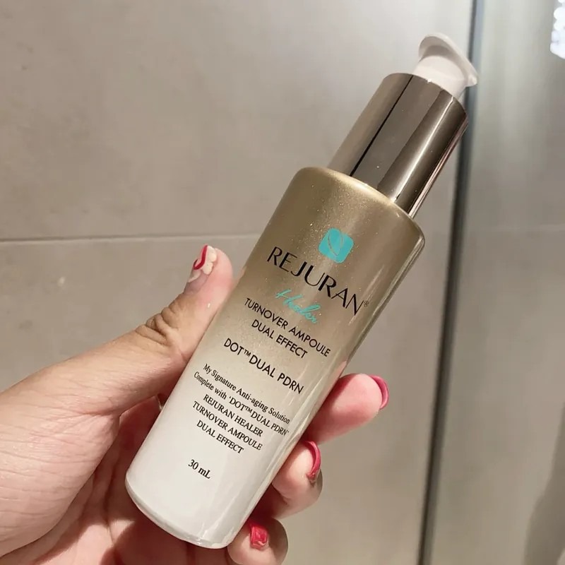 REJURAN 麗珠蘭 二代再生水光精華液 30ml 升級版 金版 美白 保濕-細節圖3