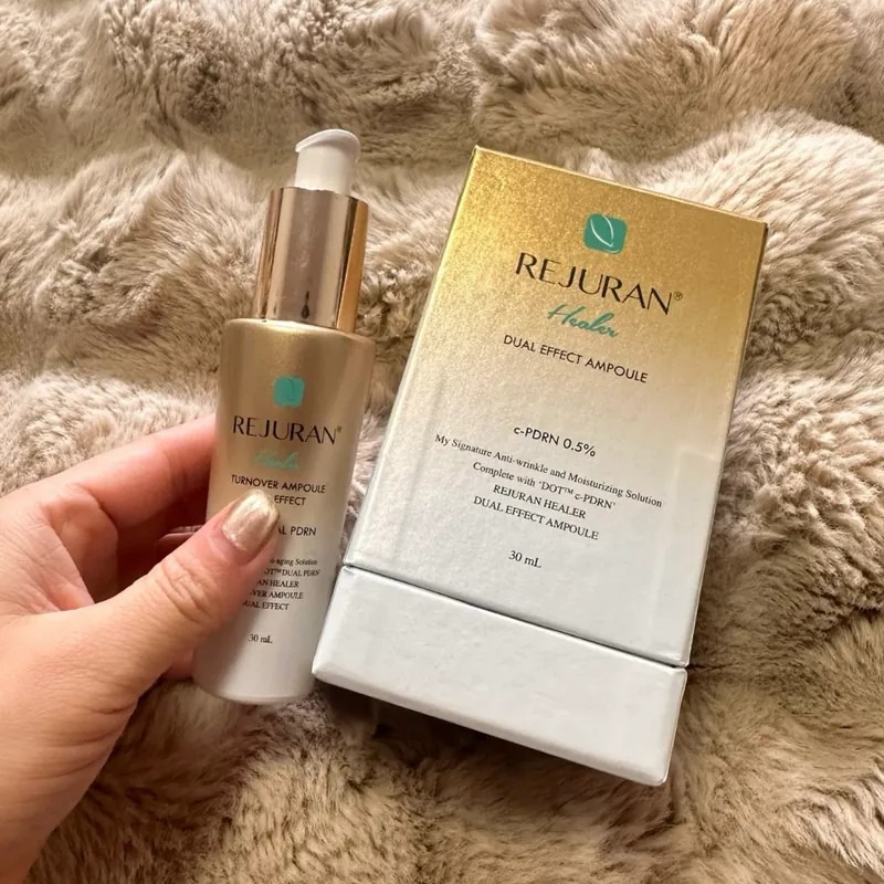 REJURAN 麗珠蘭 二代再生水光精華液 30ml 升級版 金版 美白 保濕-細節圖5