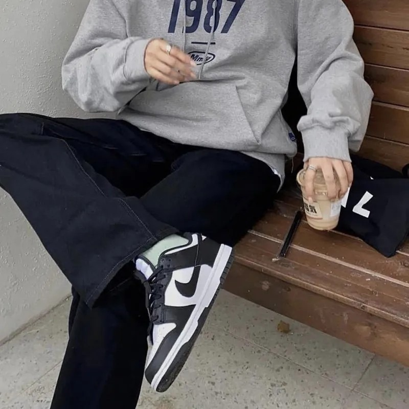 <快速出貨>Nike Dunk Low Black 經典黑白熊貓 熱銷 男女款-細節圖4