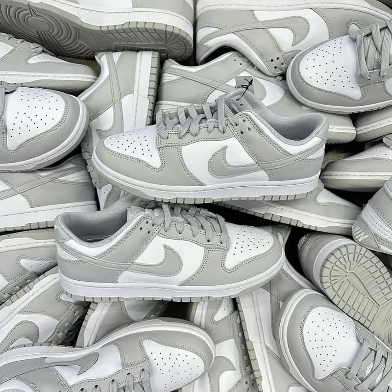 <快速出貨>Nike Dunk Low Retro Photon Dust / Grey Fog 灰白-細節圖8