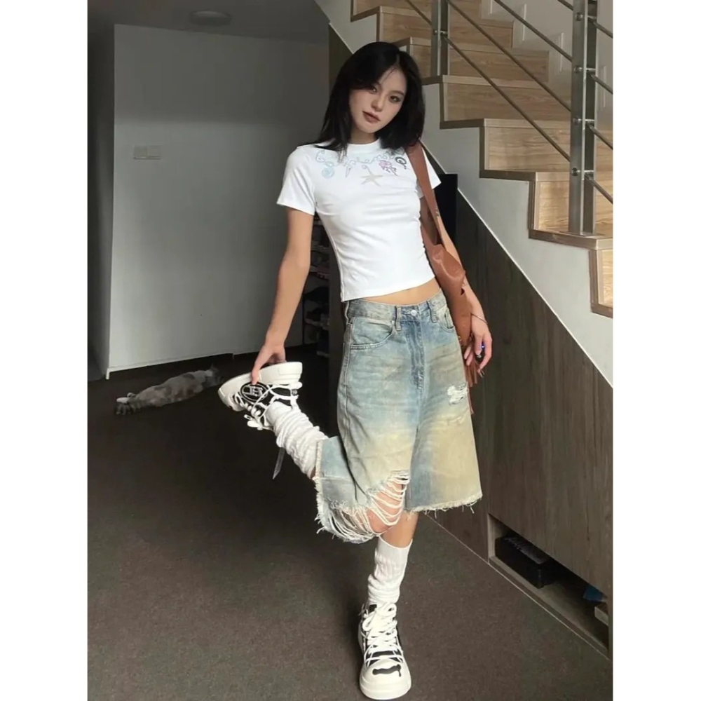 H52 二代 開口笑 圈圈鞋 溶解鞋 大頭鞋 黑色 解構 罐頭鞋盒-細節圖4