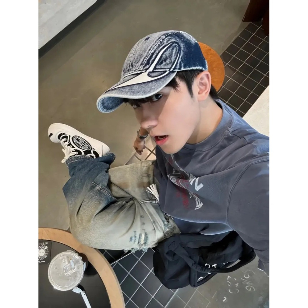 H52 二代 開口笑 圈圈鞋 溶解鞋 大頭鞋 黑色 解構 罐頭鞋盒-細節圖7