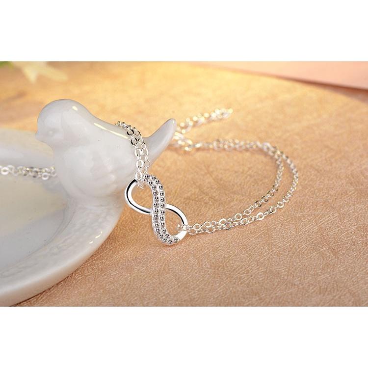 B895．S形鑲鑽手鏈 銀飾手鐲 手環 手鍊 手飾 韓版銀飾 抗過敏 防過敏 首飾飾品-細節圖4