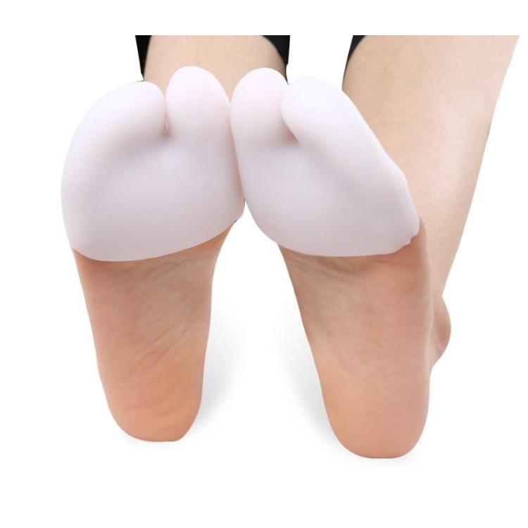 D22 帶孔足尖套 腳尖套 矽膠腳尖套 足尖套 芭蕾舞鞋套 尖鞋腳套 鞋尖分隔保護套 鞋頭保護套 前掌墊 爬山下坡神器-細節圖2