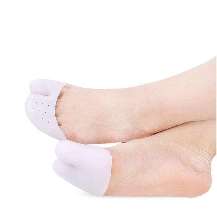 D22 帶孔足尖套 腳尖套 矽膠腳尖套 足尖套 芭蕾舞鞋套 尖鞋腳套 鞋尖分隔保護套 鞋頭保護套 前掌墊 爬山下坡神器-細節圖6