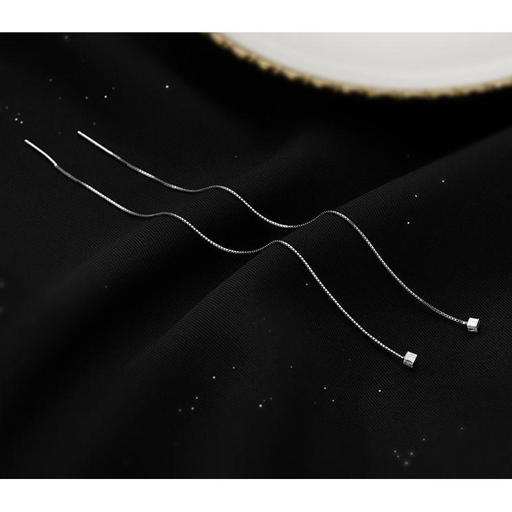 B810．創意小方塊耳線 耳墜 耳飾 韓版銀飾飾品 首飾 飾品 防過敏 抗過敏 不褪色 抗敏耳針 水鑽耳環 耳釘 耳扣-細節圖8