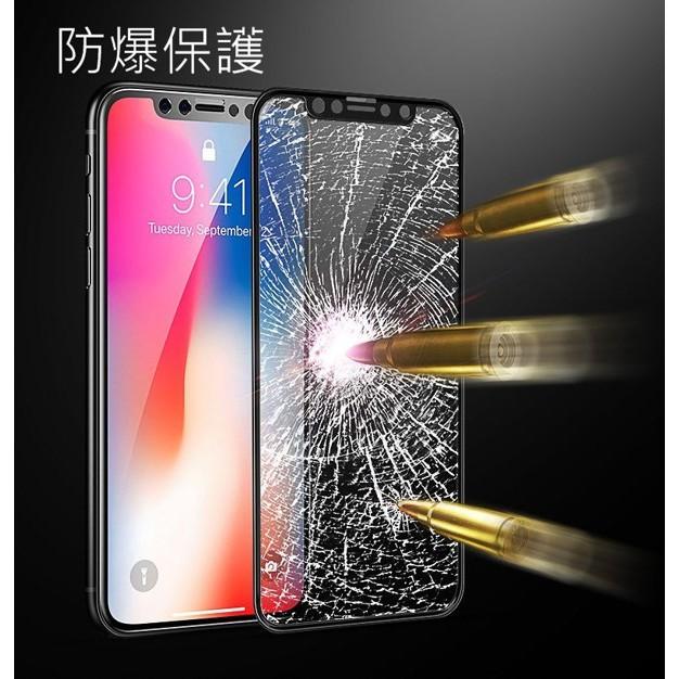 [滿版]蘋果IX iPhoneX 碳纖維3D包邊鋼化玻璃膜 玻璃貼手機膜 IPHONE X Xs 鋼化膜 軟邊鋼化玻璃膜-細節圖4