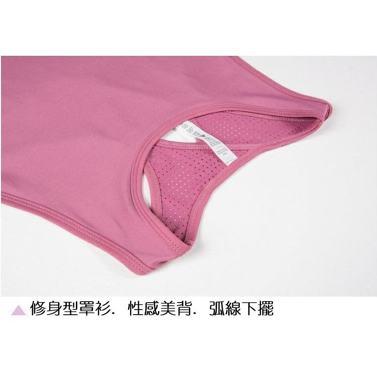 K01．網紗無袖背心罩衫 運動罩衫 瑜珈罩衫 瑜伽服 瑜珈服 速乾修身顯瘦 薄款運動罩衫 排汗衣 速乾衣 排汗衫-細節圖8