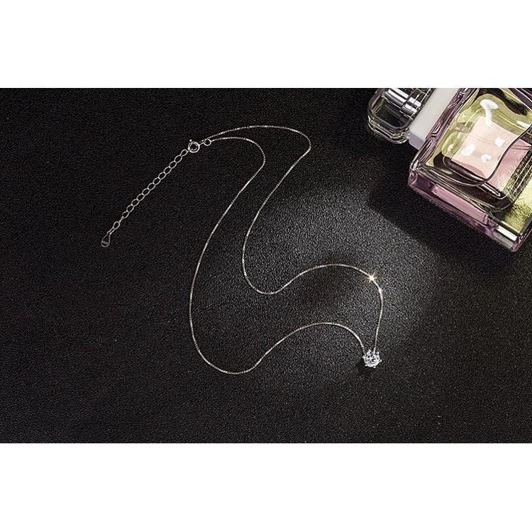 六爪項鏈 韓版銀飾項鏈項鍊 首飾配件飾品 女飾品 水鑽 首飾配件飾品防過敏-細節圖5