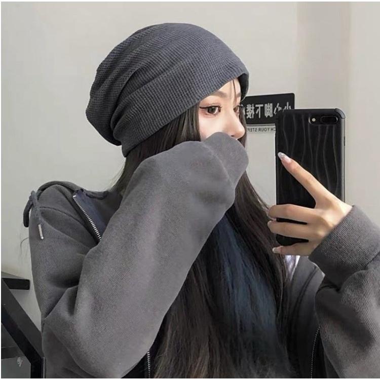 韓版網紅堆堆帽 百搭套頭帽 包頭帽 月子帽 登山帽 露營 冷氣房 化療帽 漁夫帽 大頭圍-細節圖3