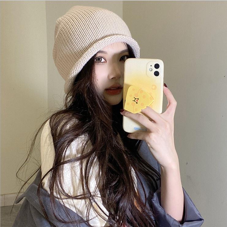 毛線針織帽 針織保暖帽 包頭帽 男女潮帽 保暖帽 堆堆帽 寬鬆套頭月子帽 登山帽 露營帽 光頭帽 化療帽-細節圖4