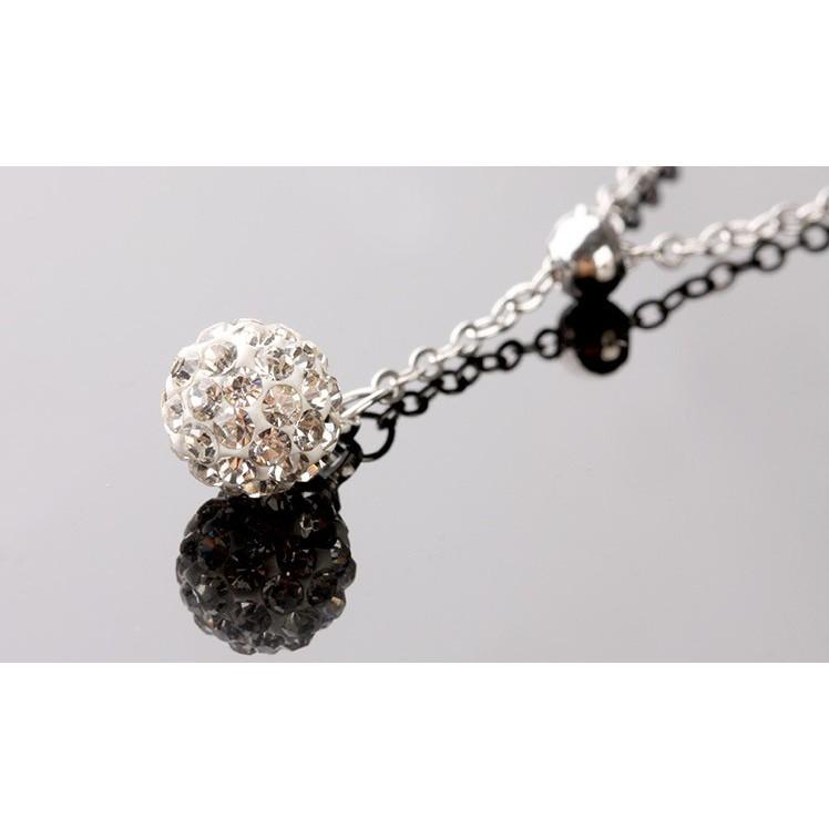 B264．香巴拉水鑽項鍊(含項鍊)-韓版銀飾項鏈項鍊 首飾配件飾品 女飾品 水鑽 首飾配件飾品防過敏 Y字鏈 Y字項鍊-細節圖4