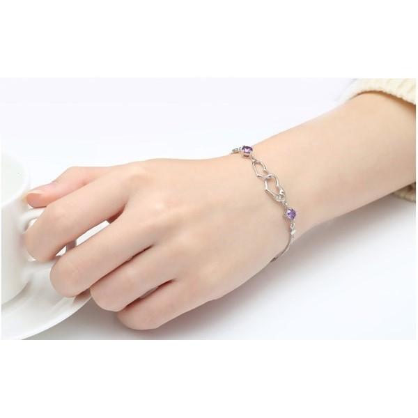 B245．心依手鏈 手環 手鍊 手飾 韓版銀飾 抗過敏防過敏首飾飾品配件 精緻質感飾品-細節圖7