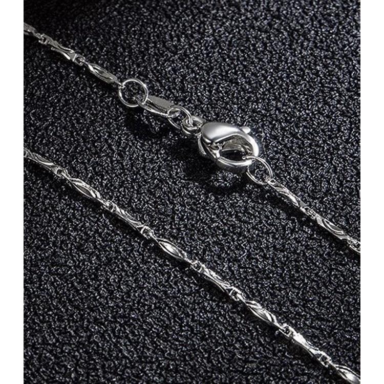 B263．元寶鏈 韓版銀飾 項鏈 鎖骨鏈 水波鏈 精美項鍊 短項鍊 頸項鍊 細鍊 鍊條 鏈子 銀項鍊 白金項鍊 銀鏈-細節圖4