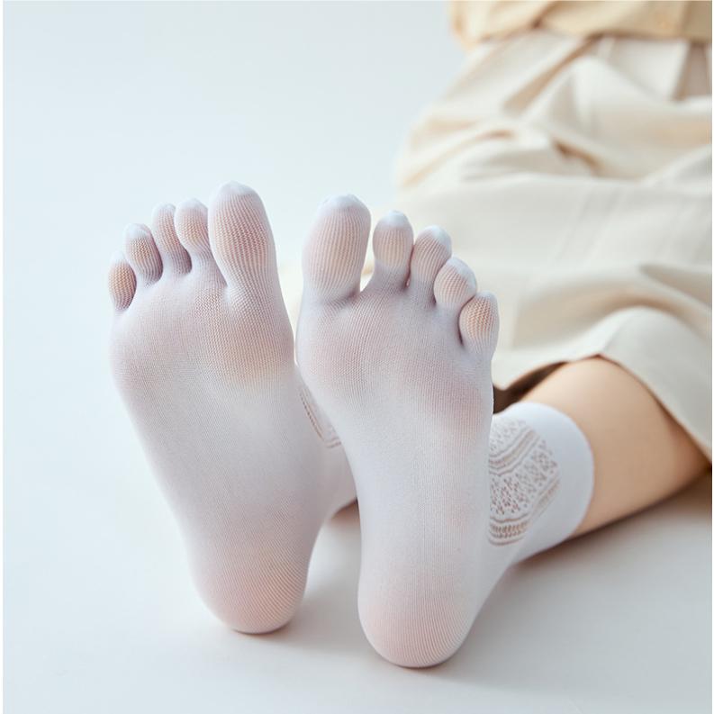 J29．薄款女絲襪 中筒天鵝絨絲襪 絲襪五趾襪 五趾絲襪 中筒絲襪 絲襪分趾襪 透氣絲襪 女絲襪 絲襪 襪子 女襪-細節圖9