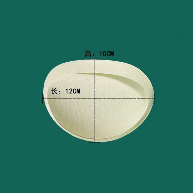 一副2入 平胸加厚胸墊 海綿乳膠棉胸墊 胸墊 加厚3公分 墊片 插片 內衣胸棉墊片 隱形胸墊-細節圖2