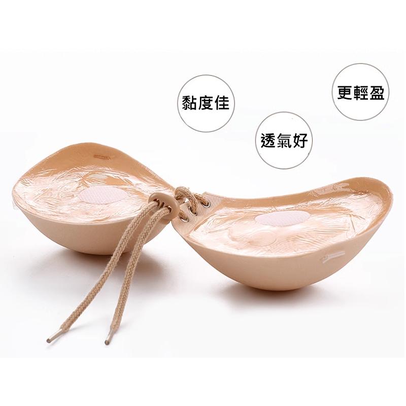 A變C 超厚5公分 NewBra New Bra 隱形內衣 胸貼 隱形胸罩 內衣 集中內衣 拉繩胸貼 拉繩隱形內衣-細節圖5