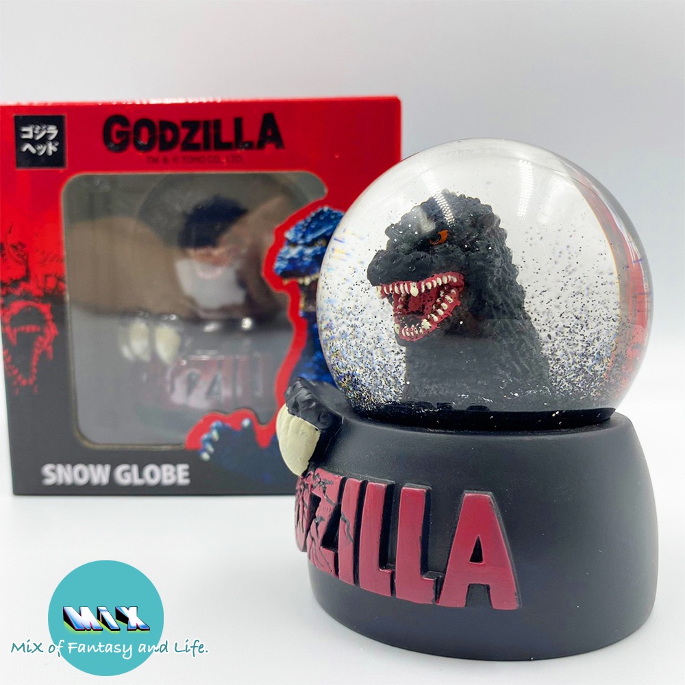 日本限定 Godzilla Snow Dome 哥吉拉水晶雪花球-細節圖2