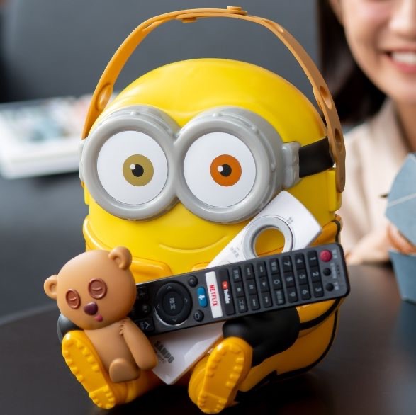 ∞ MiX ∞ 麥當勞 BOB置物籃 2021 限量 小小兵 神偷奶爸 抱抱 置物籃 鮑伯 飲料 餐點 可愛 交換禮物-細節圖2