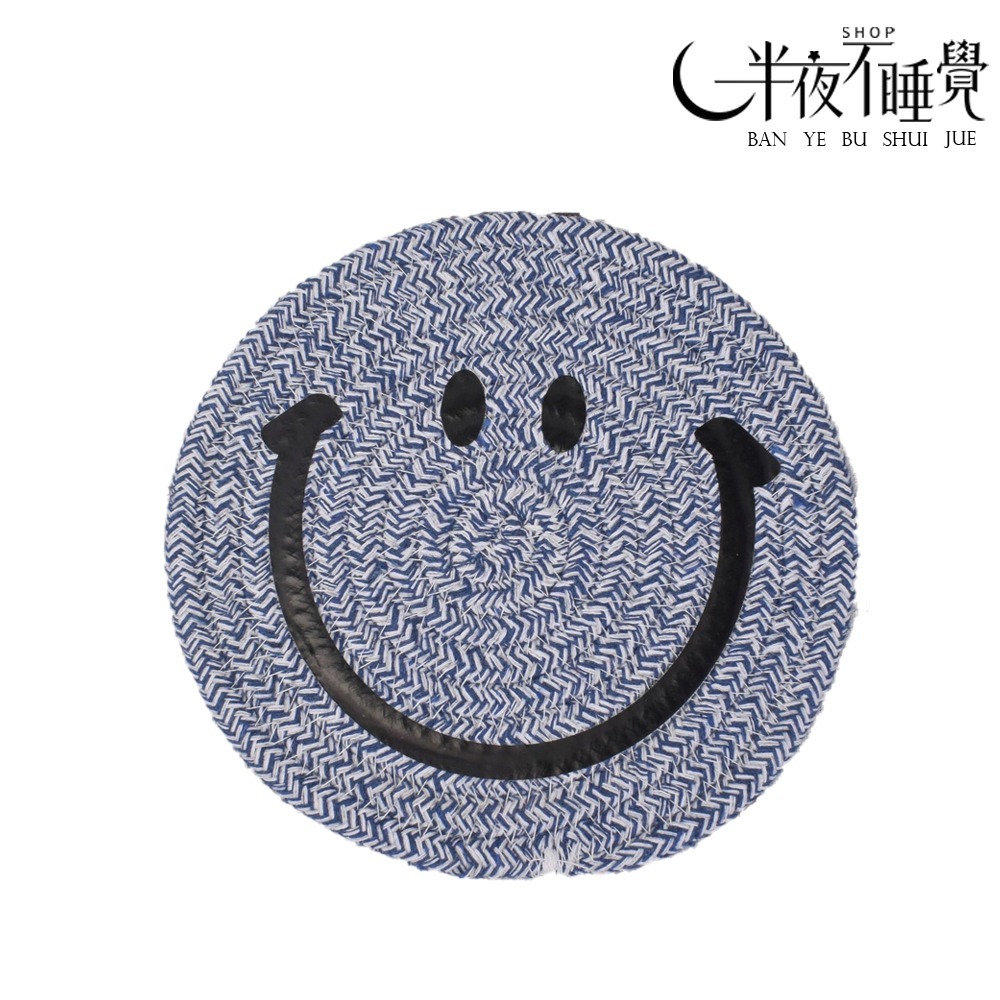 【smile系列】微笑織編杯墊   小｜大  ｜ 隔熱墊   杯墊｜餐墊｜造型杯墊｜ 微笑｜笑臉｜拍照小物-規格圖8