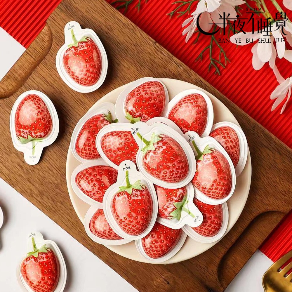 【半夜零食區】3D水果軟糖  榴槤｜椰子｜草莓｜芒果｜  奶糖   獨立包裝  單顆裝 【BY-023】-細節圖7