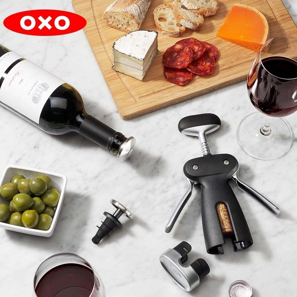OXO  鋁箔切割螺旋開酒器  原廠公司貨  【OX0104011A】-細節圖4