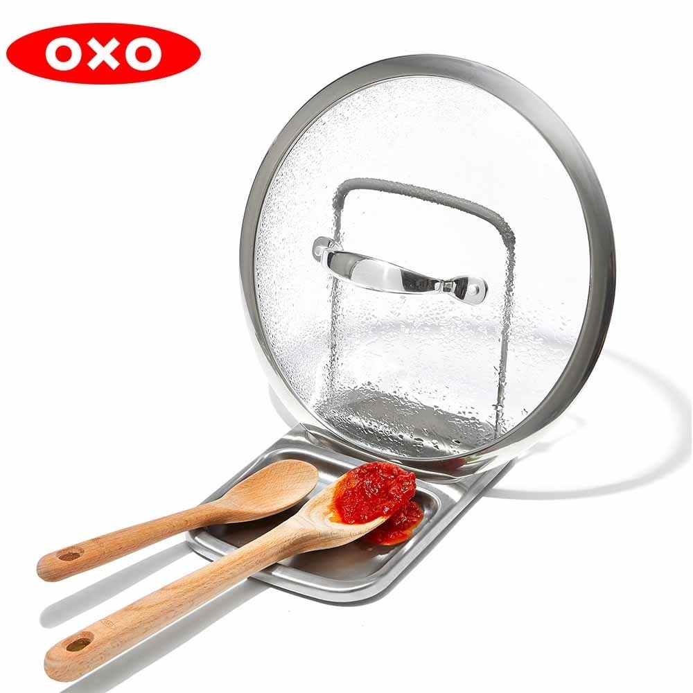 OXO 直立式鍋蓋餐具架   鍋蓋架｜湯勺架｜廚房收納架   原廠公司貨 【OX0102038A】-細節圖4