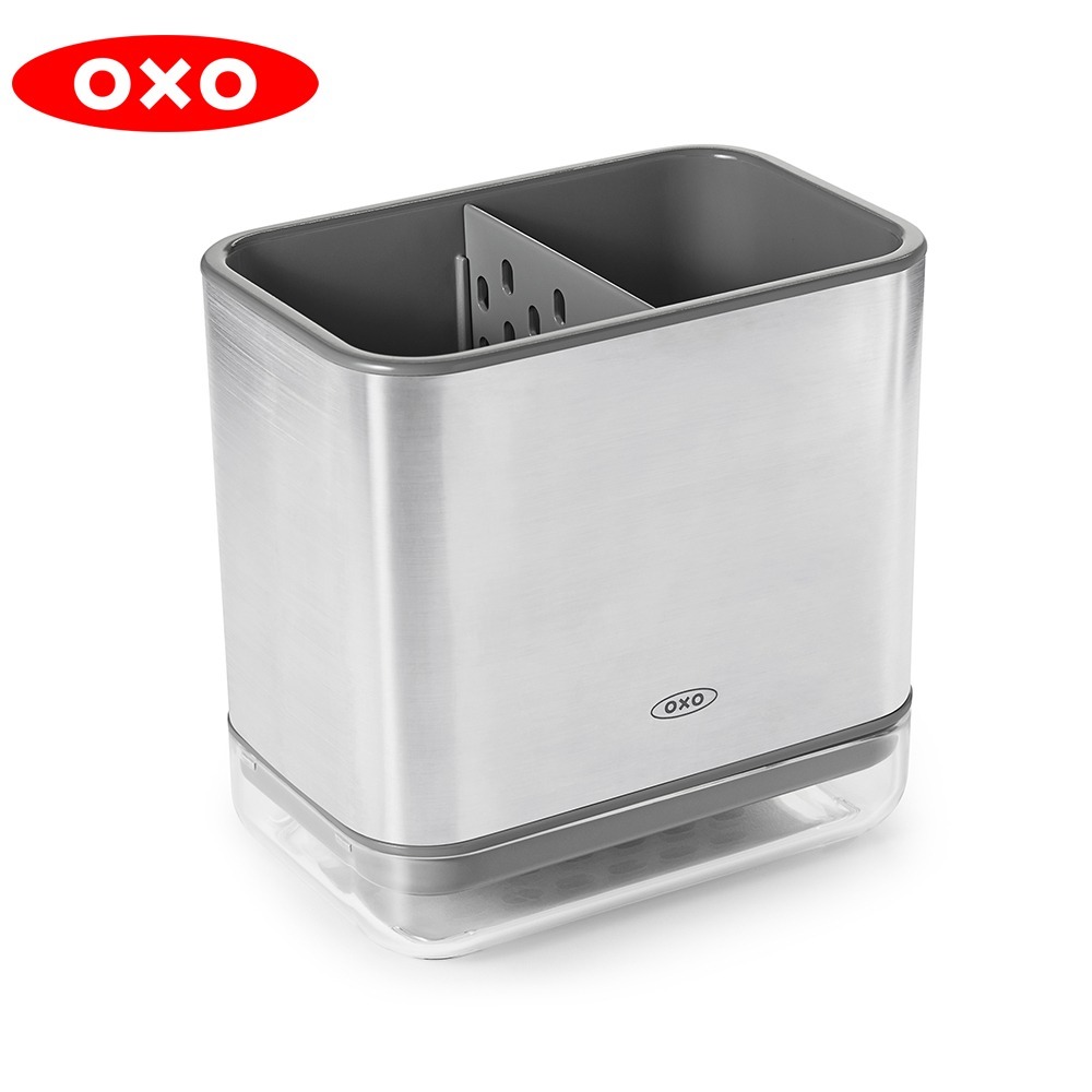 OXO 直立式收納置物架 - 不鏽鋼   廚房收納 置物架 瀝水架  原廠公司貨 【OX0109013A】-細節圖2
