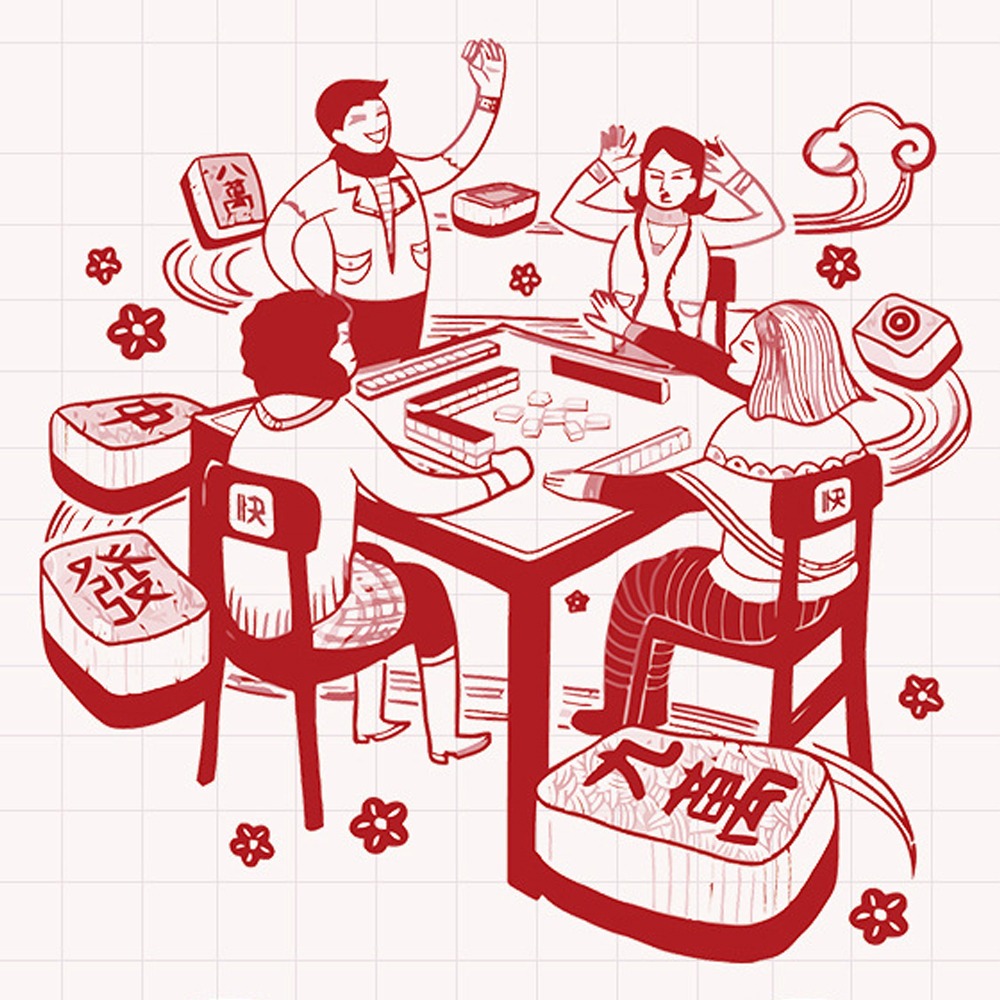 【半夜不睡覺】麻將壓縮木槳棉 海綿｜廚房小物｜不傷鍋｜麻將｜發財｜趣味海棉｜木槳棉｜洗碗海綿【K00108】-細節圖11