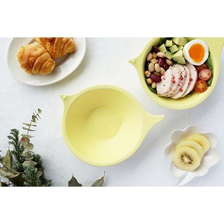 ｜隱隱選物｜【現貨】益子燒 吉澤窯/職人手作 黃色小鳥小碗/缽-細節圖3