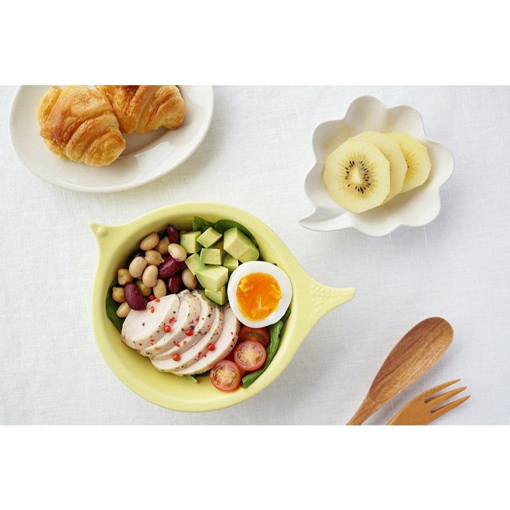 ｜隱隱選物｜【現貨】益子燒 吉澤窯/職人手作 黃色小鳥小碗/缽-細節圖4