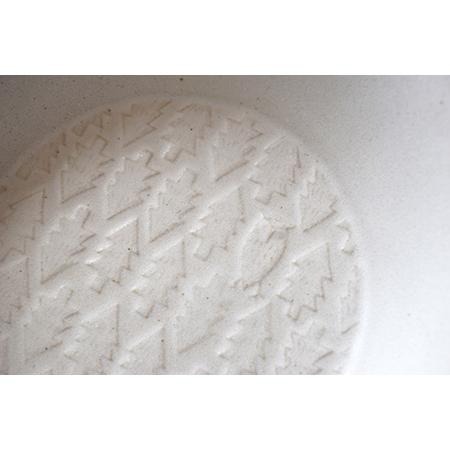 ｜隱隱選物｜【現貨】益子燒 吉澤窯/職人手作 白色森林木湯盤/器皿-細節圖5