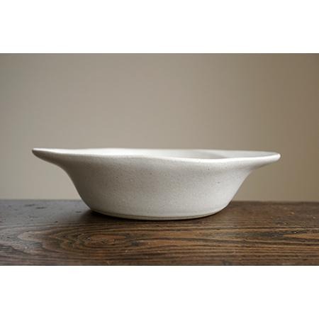 ｜隱隱選物｜【現貨】益子燒 吉澤窯/職人手作 白色森林木湯盤/器皿-細節圖6