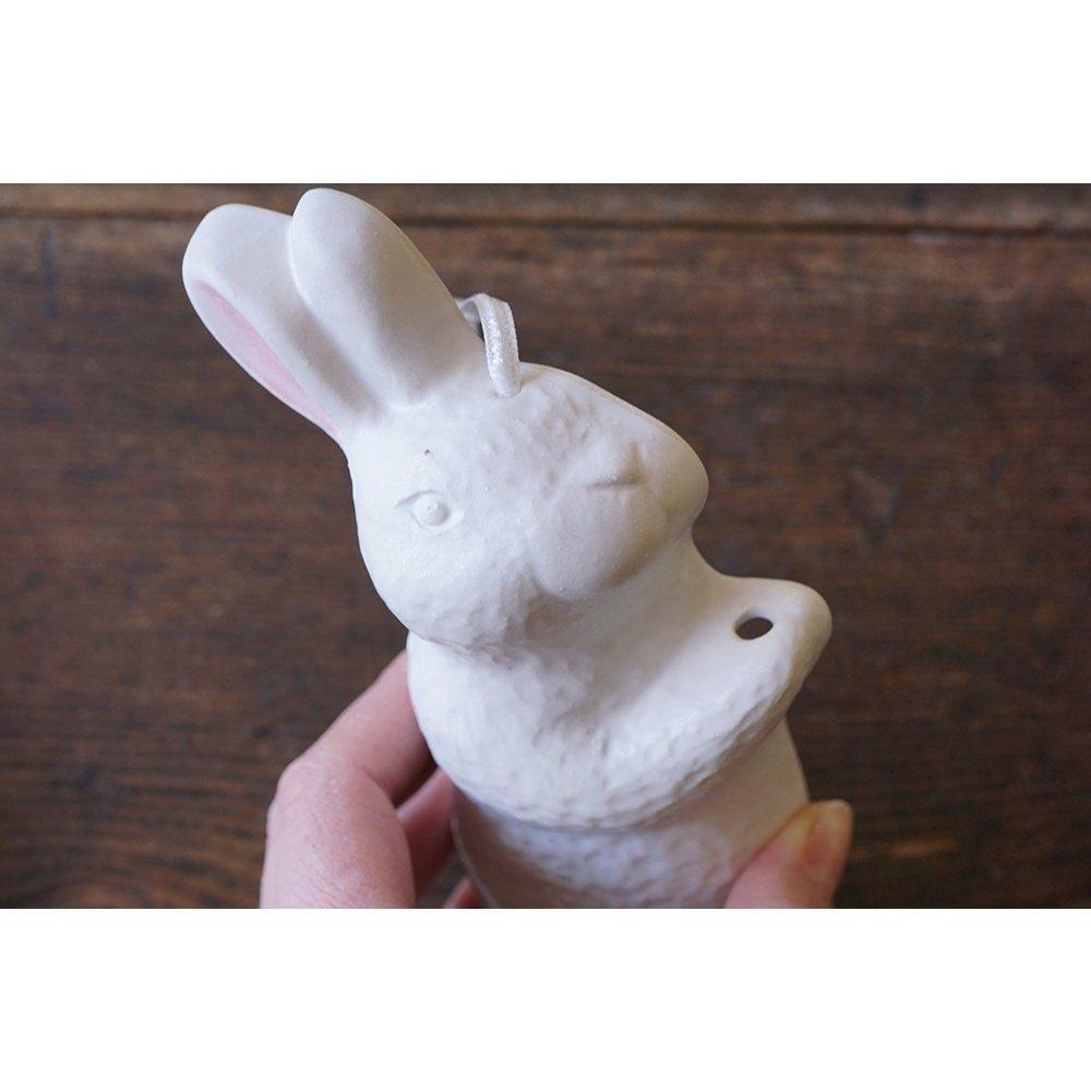 ｜隱隱選物｜【現貨】益子燒 吉澤窯/職人手作 可展示乾燥花壁掛兔兔花器-細節圖3