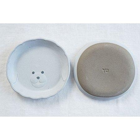 ｜隱隱選物｜【現貨】益子燒 吉澤窯/職人手作 貴賓小犬盤/法國鬥牛犬盤 器皿-細節圖7